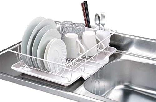 HmBsc 3pc Dish Drainer Wht