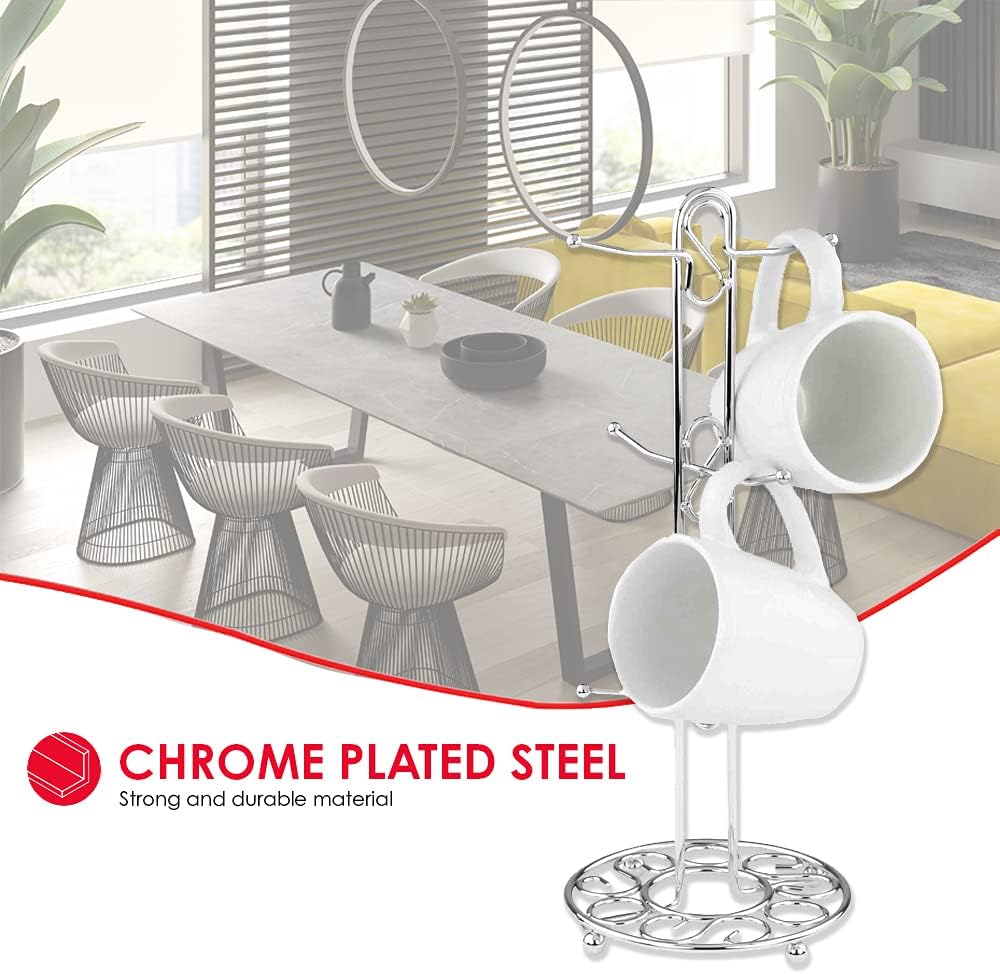 Chrome Mug Tree