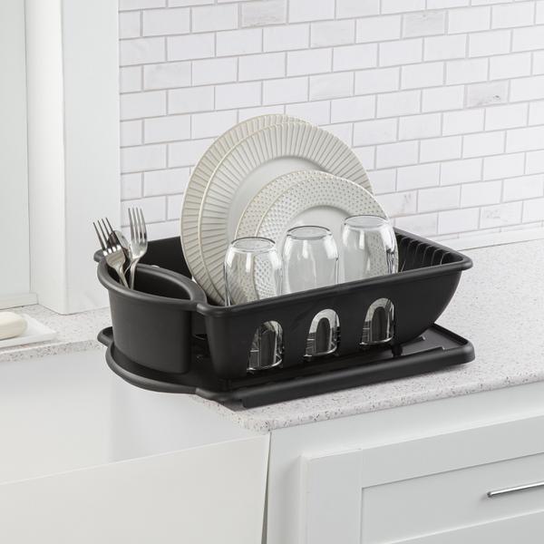 Sterilite Ultra Sink Set 2pc Blk