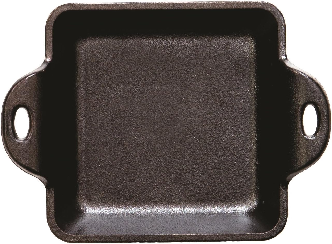 *CL* Lodge Cast Iron Square Mini Server 10oz