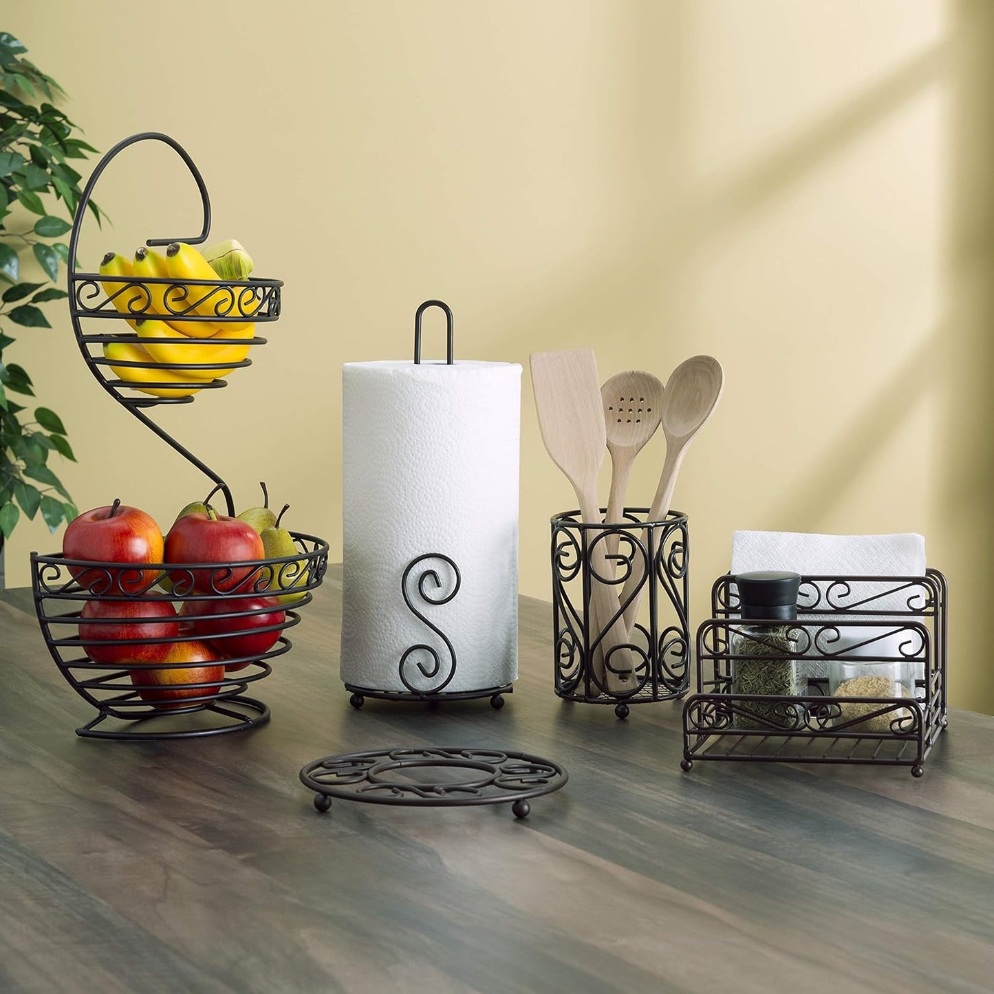 Salt & Pepper -Napkin Caddy