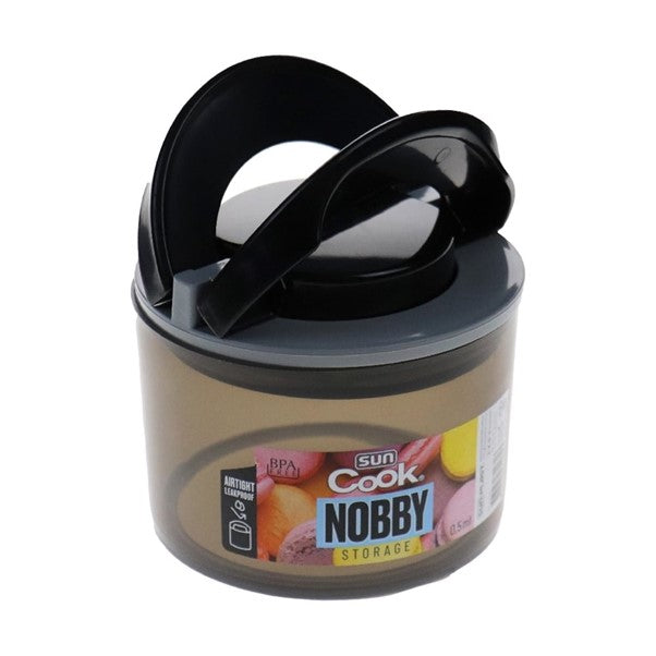 Nobby Leak Proof Cntr blk 0.5ml