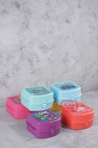 Bella 4 Comp/Lunch Box 5Asst