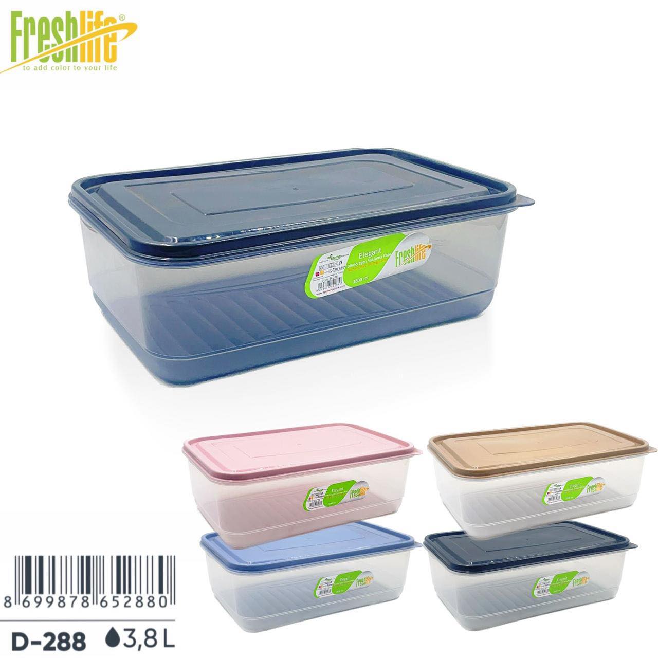 Elegant Rect Stor Container 3.8L