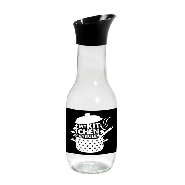 Decorated Carafe-My Kitchen1lt