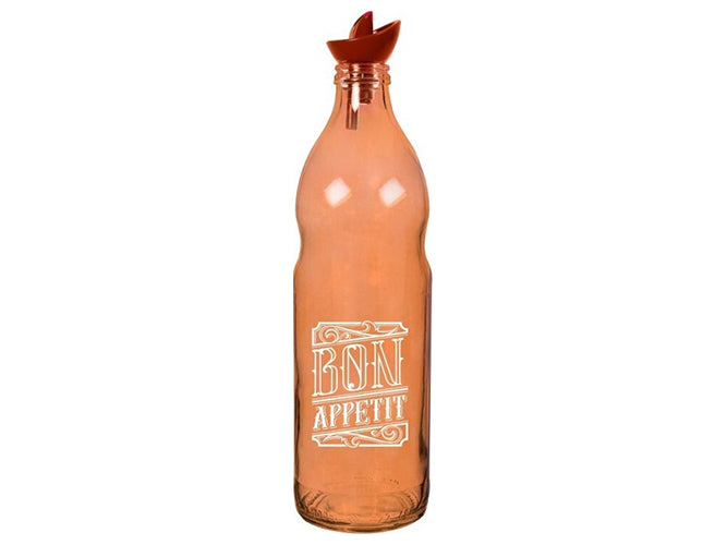 Oil/Vinegar Bottle Glass 1Lt