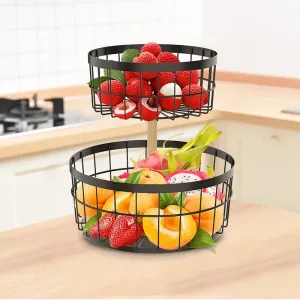 Fruit Basket 2 Tier