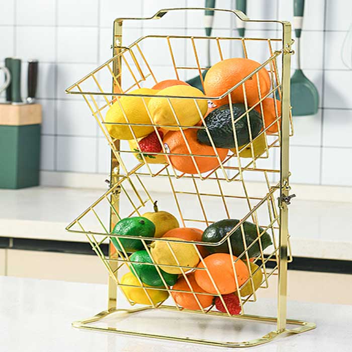 Fruit Basket w/Std Gld