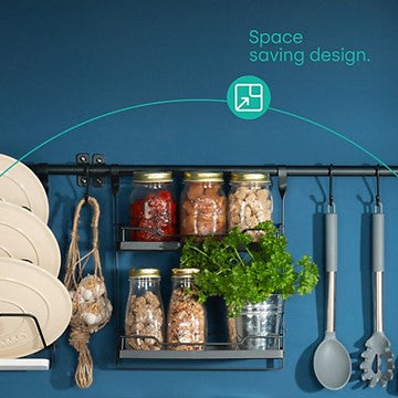 Hanging Spice Rack 2 Tier