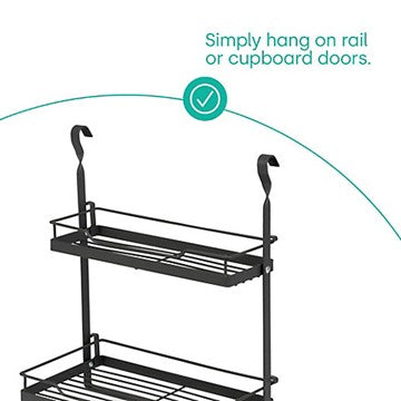 Hanging Spice Rack 2 Tier