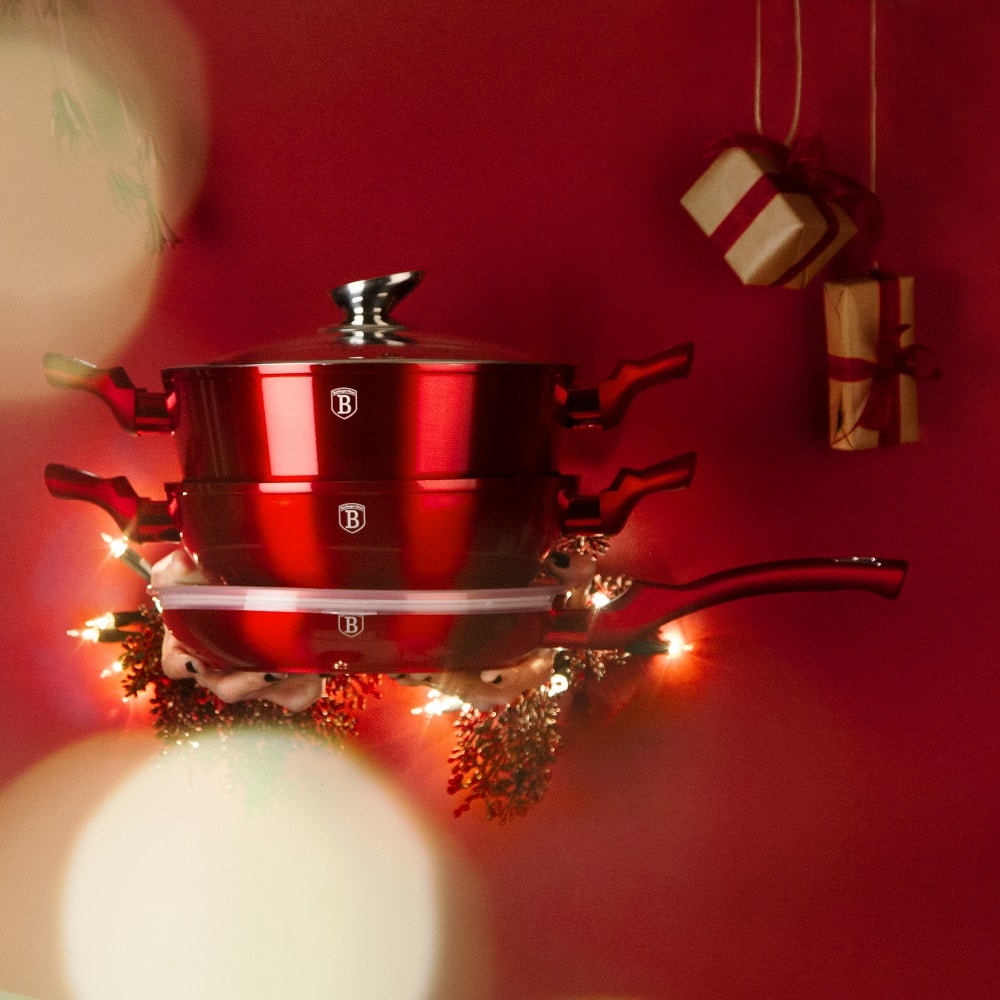 BH ML Cookware 5pcs Set Burg