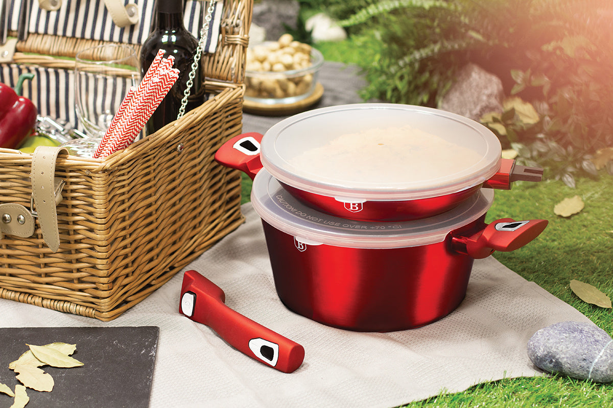 BH ML Cookware 13pc Set Burg
