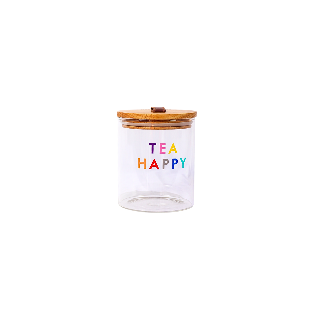 DH Stylish Glass Storage Jar Set 3pc