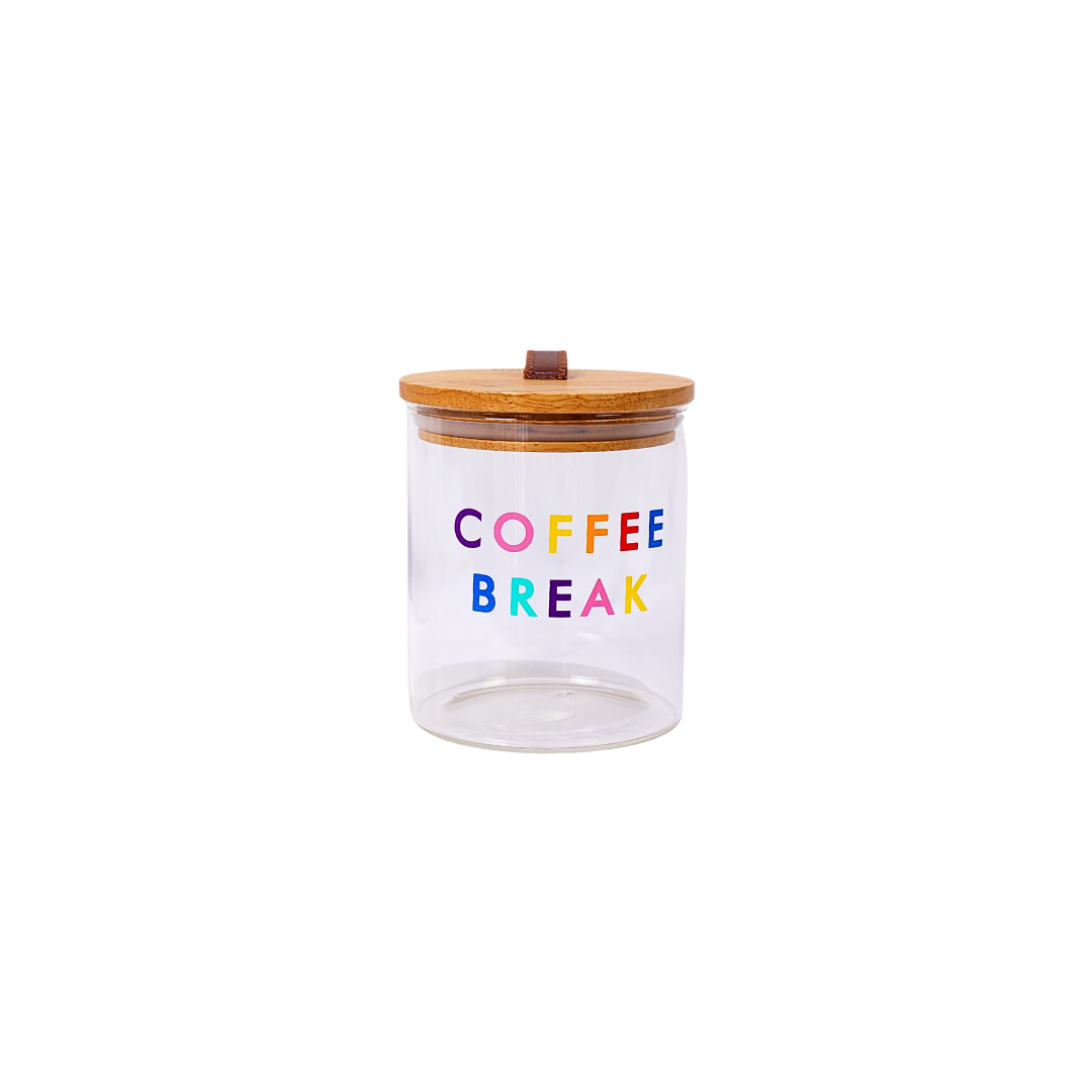 DH Stylish Glass Storage Jar Set 3pc