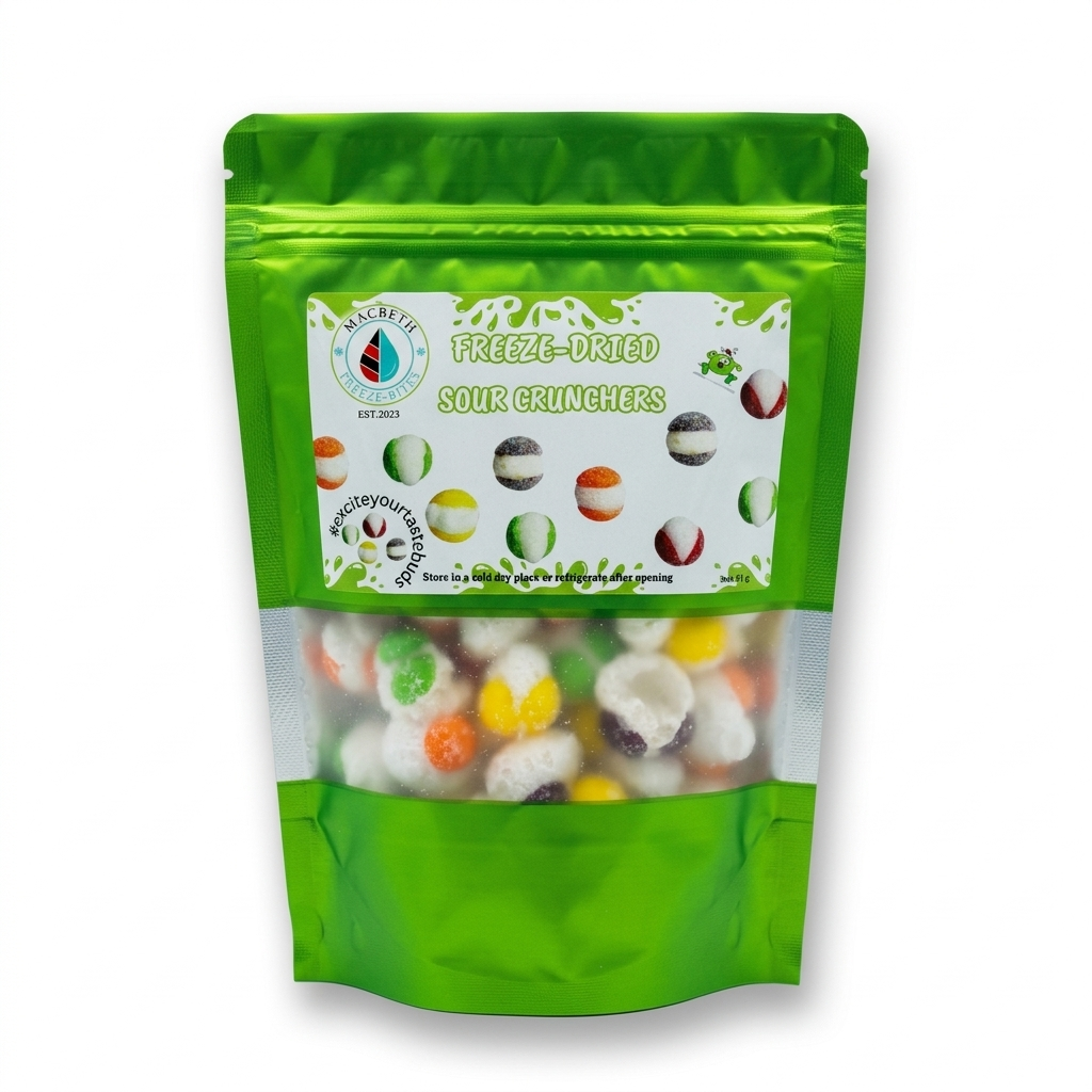 Freeze Dried Candy Crunchers 3 Flavours 60g