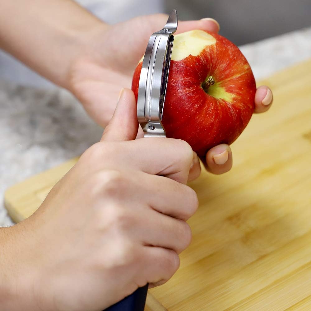 HB Vegetable Peeler SS Indigo