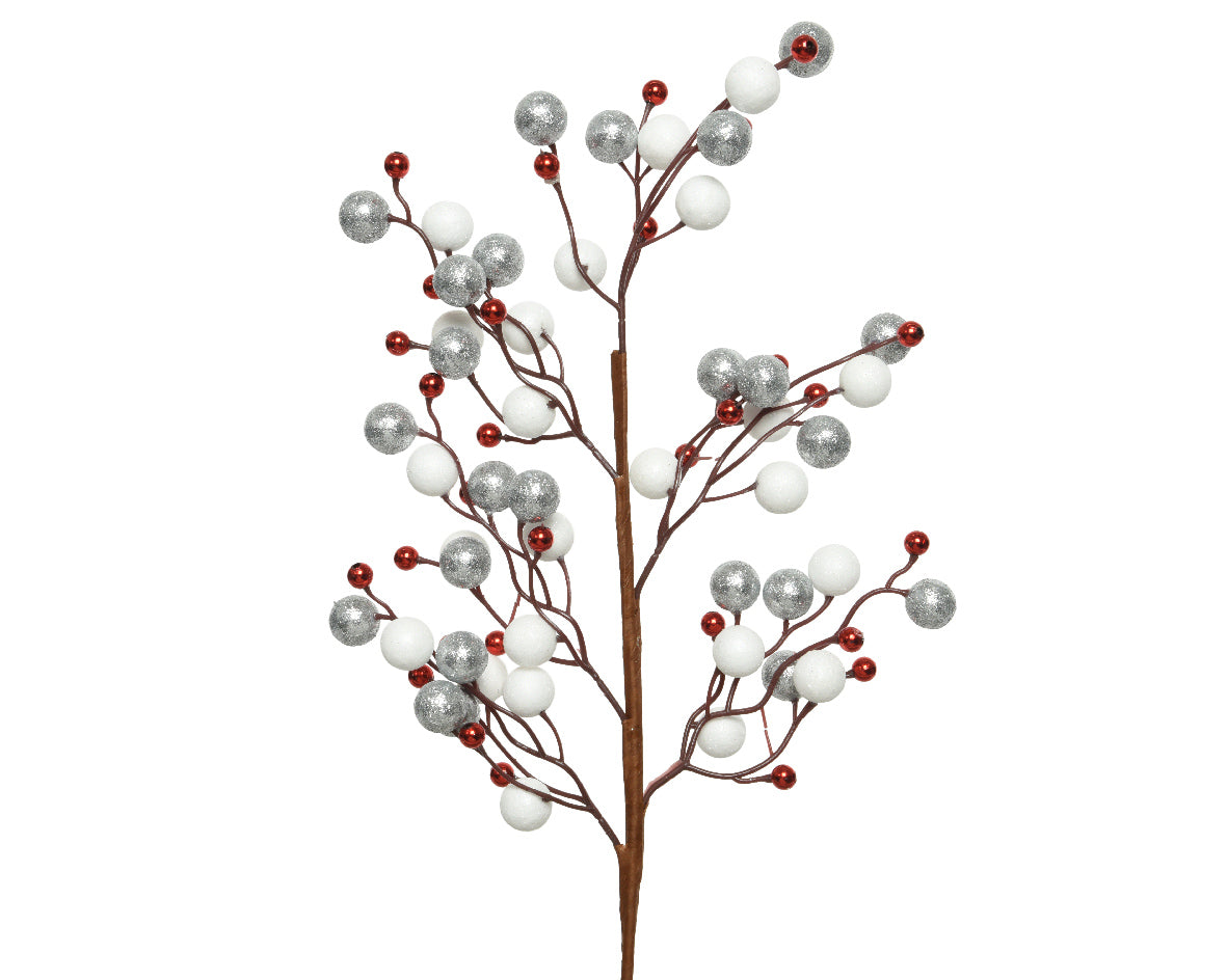 Dec Spray Foam White/Slvr