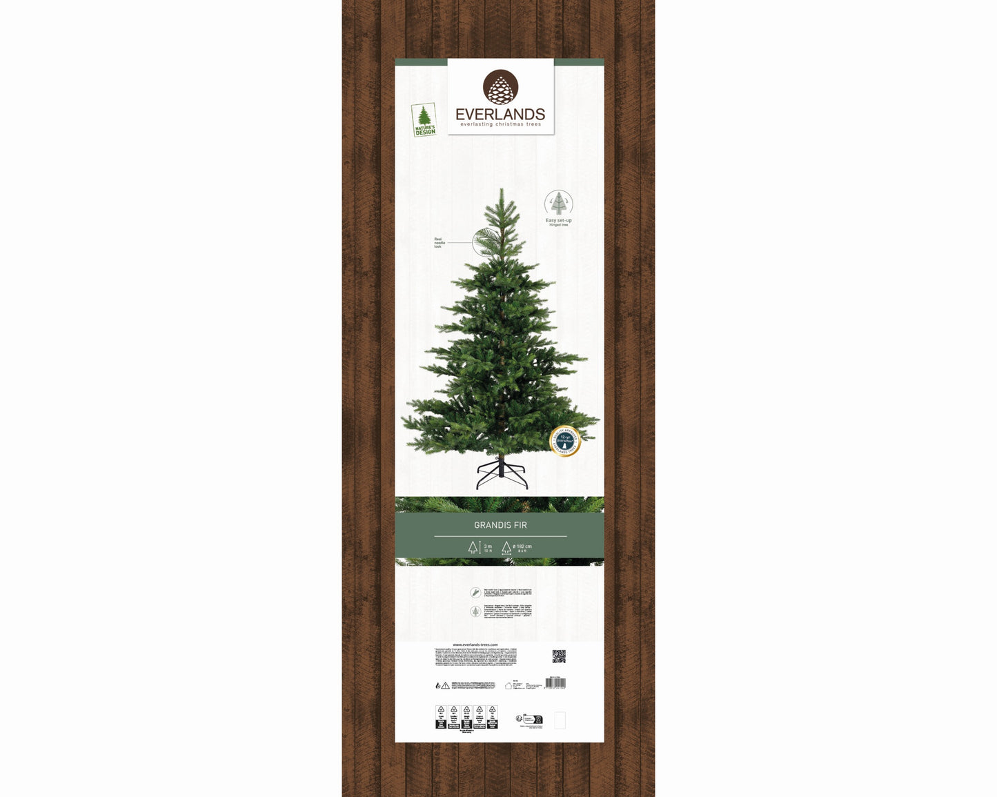 Grandis Fir Hinge Tree Grn 10ft
