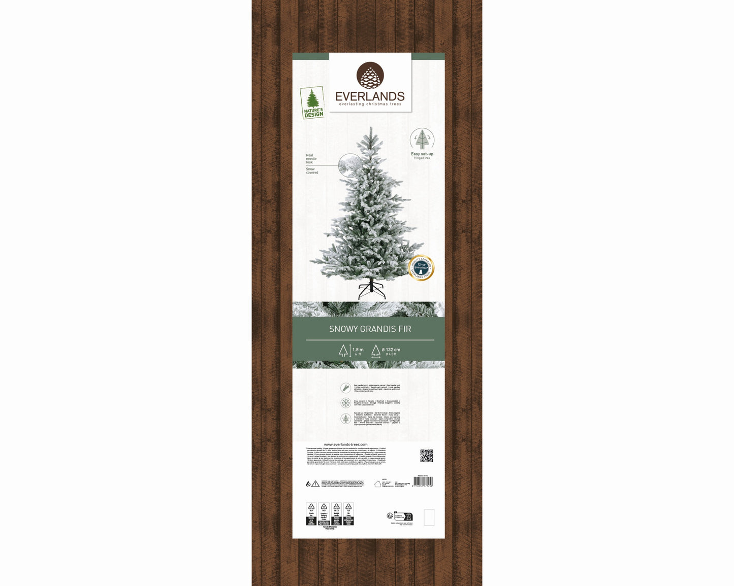 Grandis Fir Snwy HngeTree 6ft