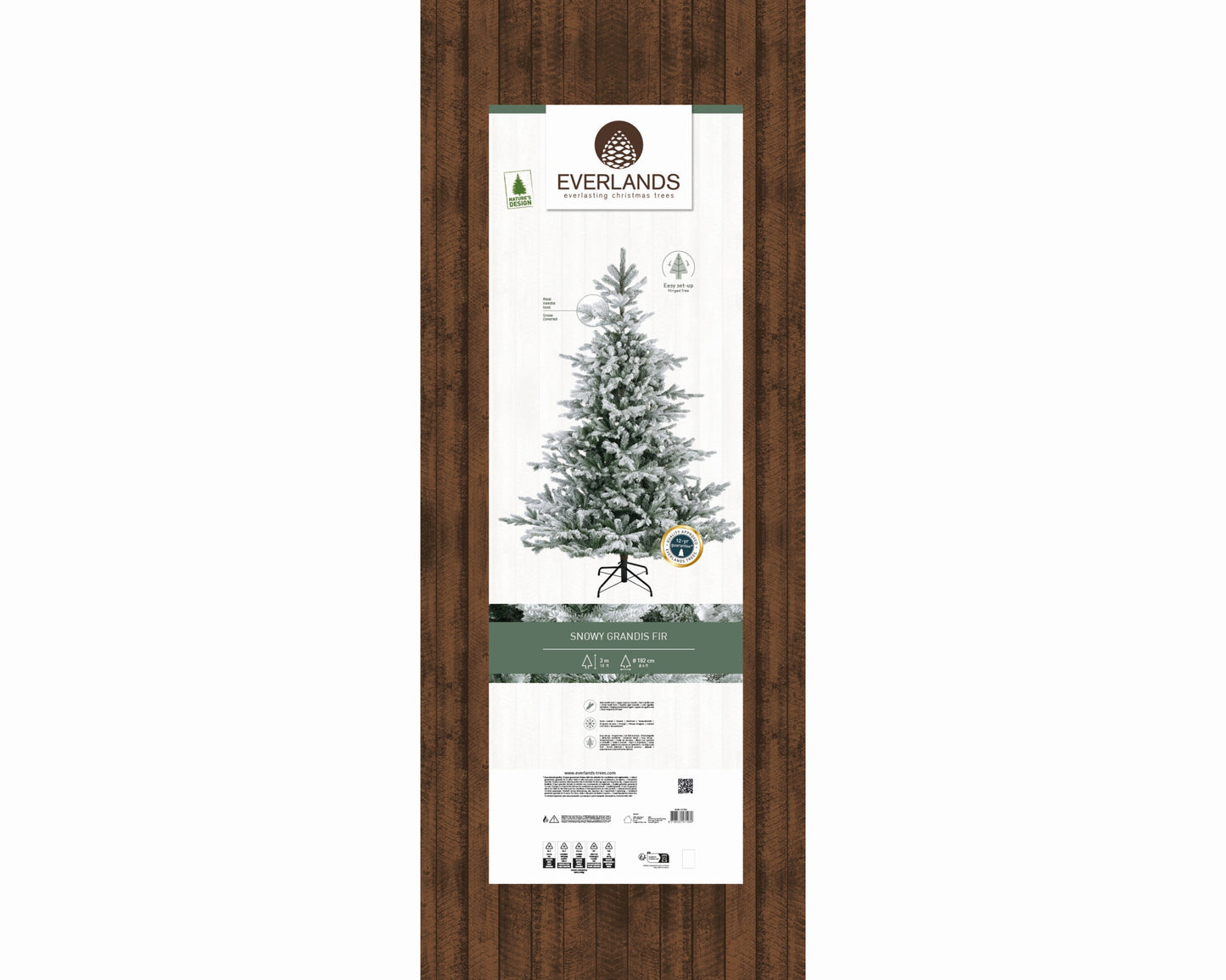 Grandis Fir Snwy Hnge Tree 10ft