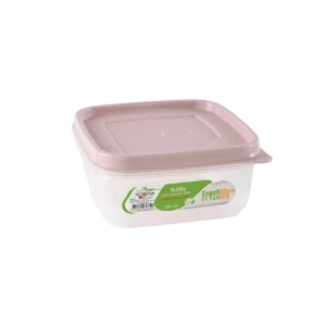 Rubby Sq Stor Container 250ml ast