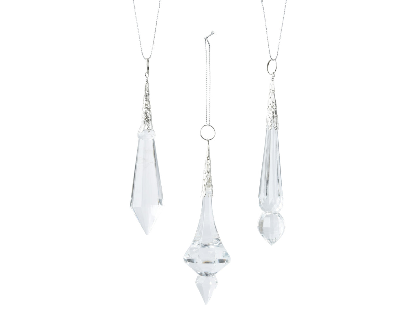 Acrylic Crystal Ornament Asst