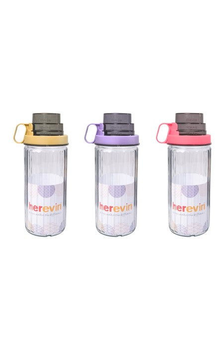 Storage Glass Canister wCup