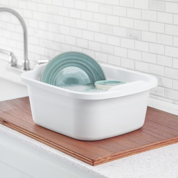 Sterlite 12Qt Dishpan White