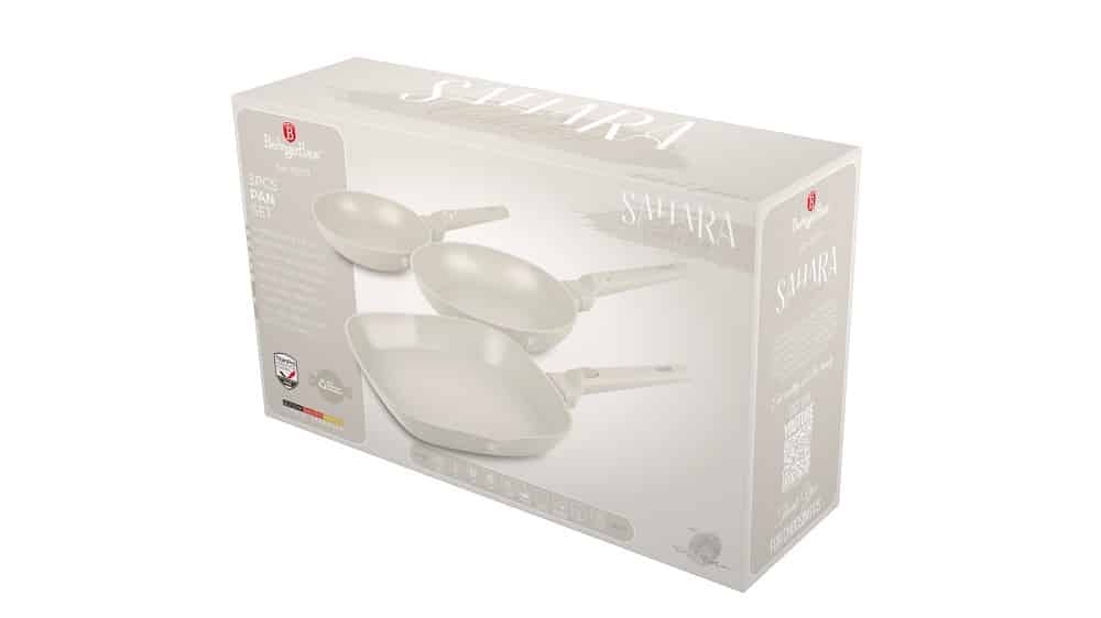 BH Saha Coll Fry Pan 3pc Set