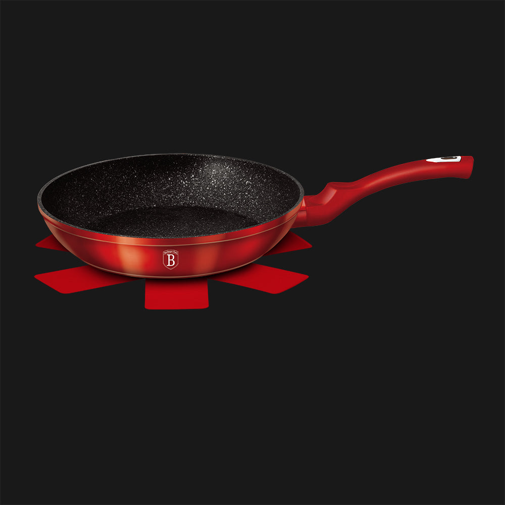 BH Fry/Pan Met/Line Bur 28cm