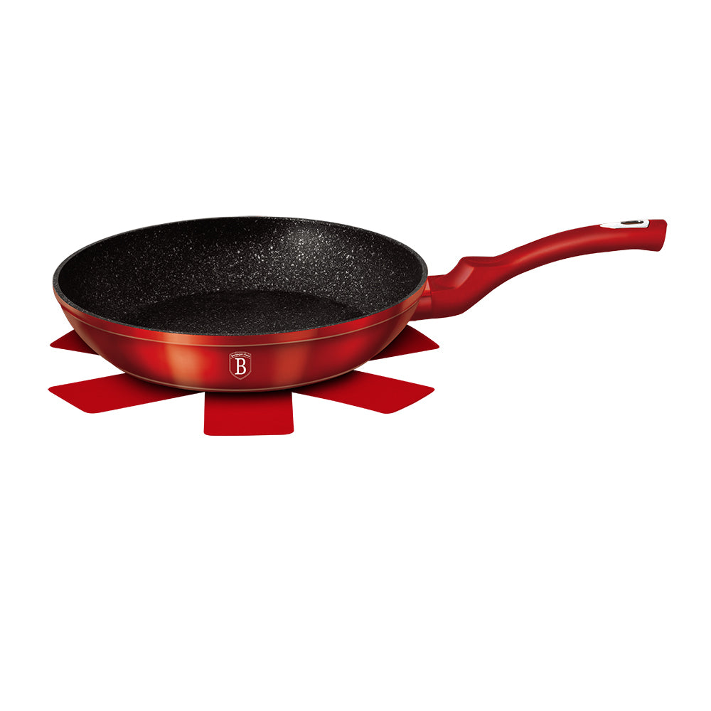BH Fry/Pan Met/Line Bur 28cm