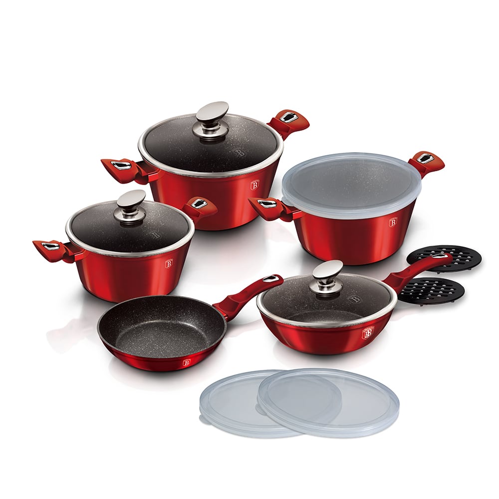 BH Cookware Set, Met/Line 13pc