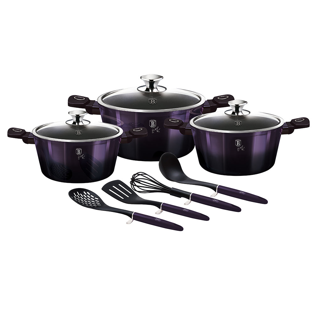 BH Cookware Set 10pc Pur