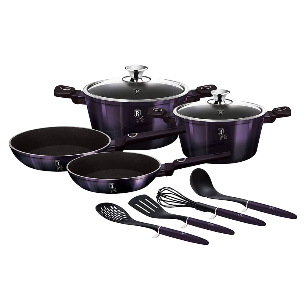 BH Cookware Set 10pc Pur