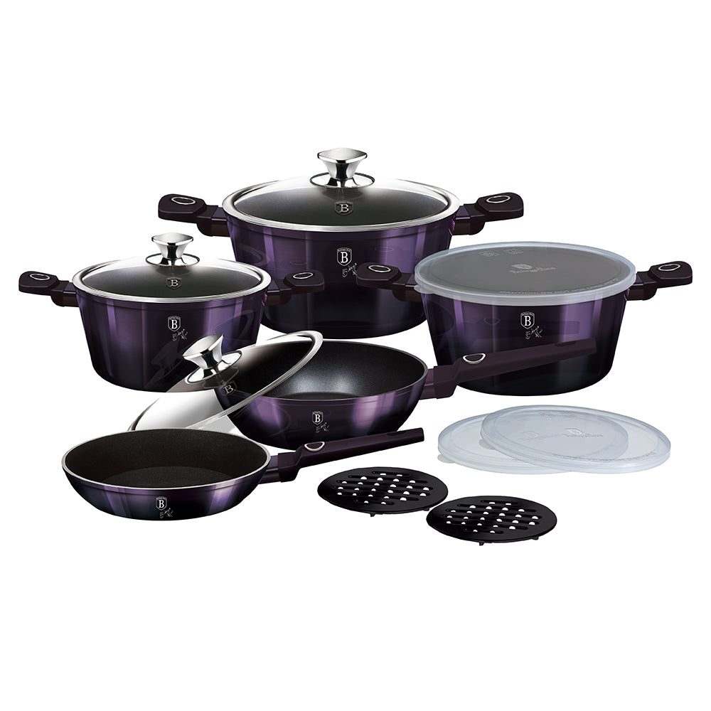 BH Cookware Set 13pc Pur