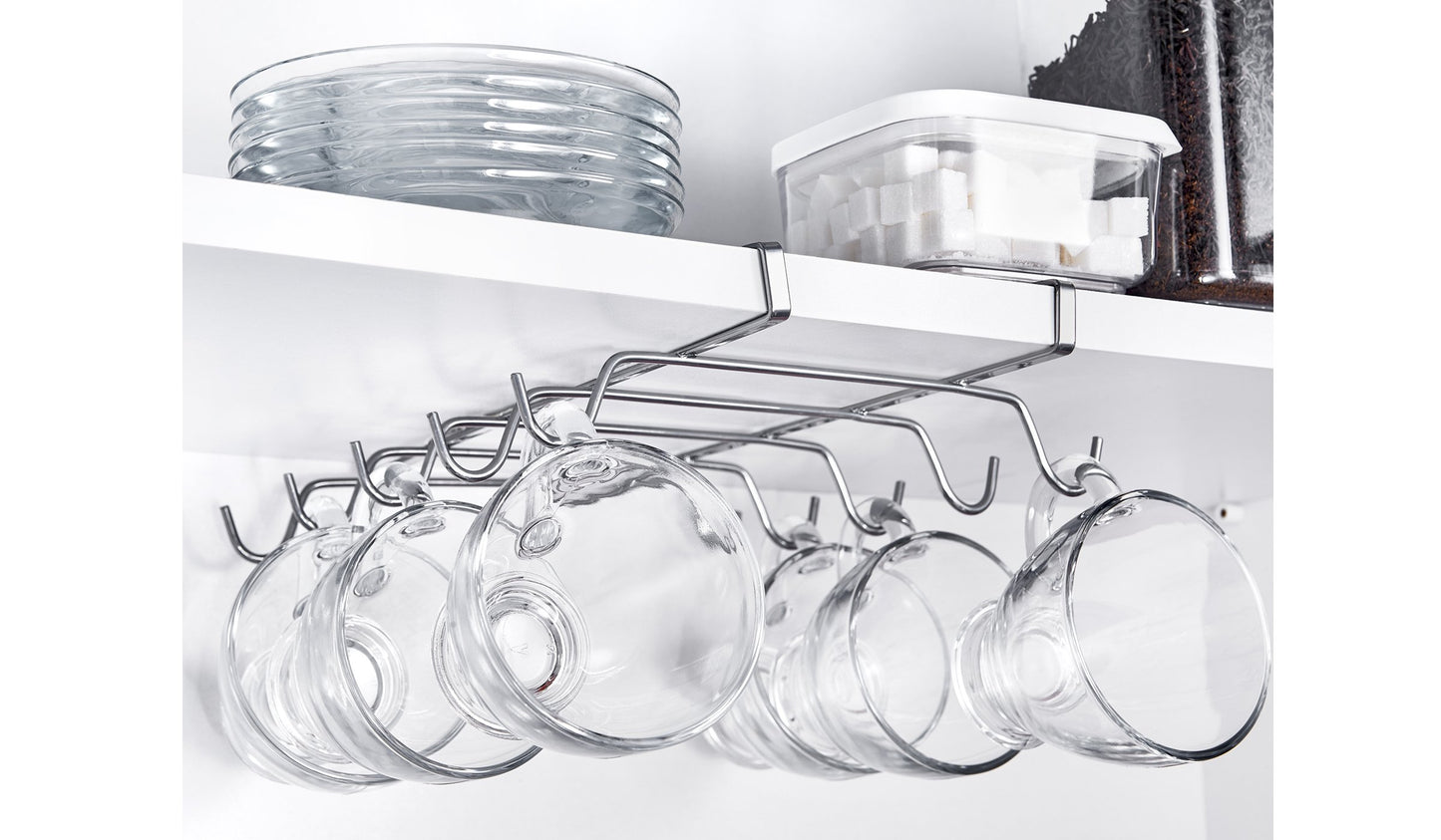 Cabinet Mug Hanger Chrome