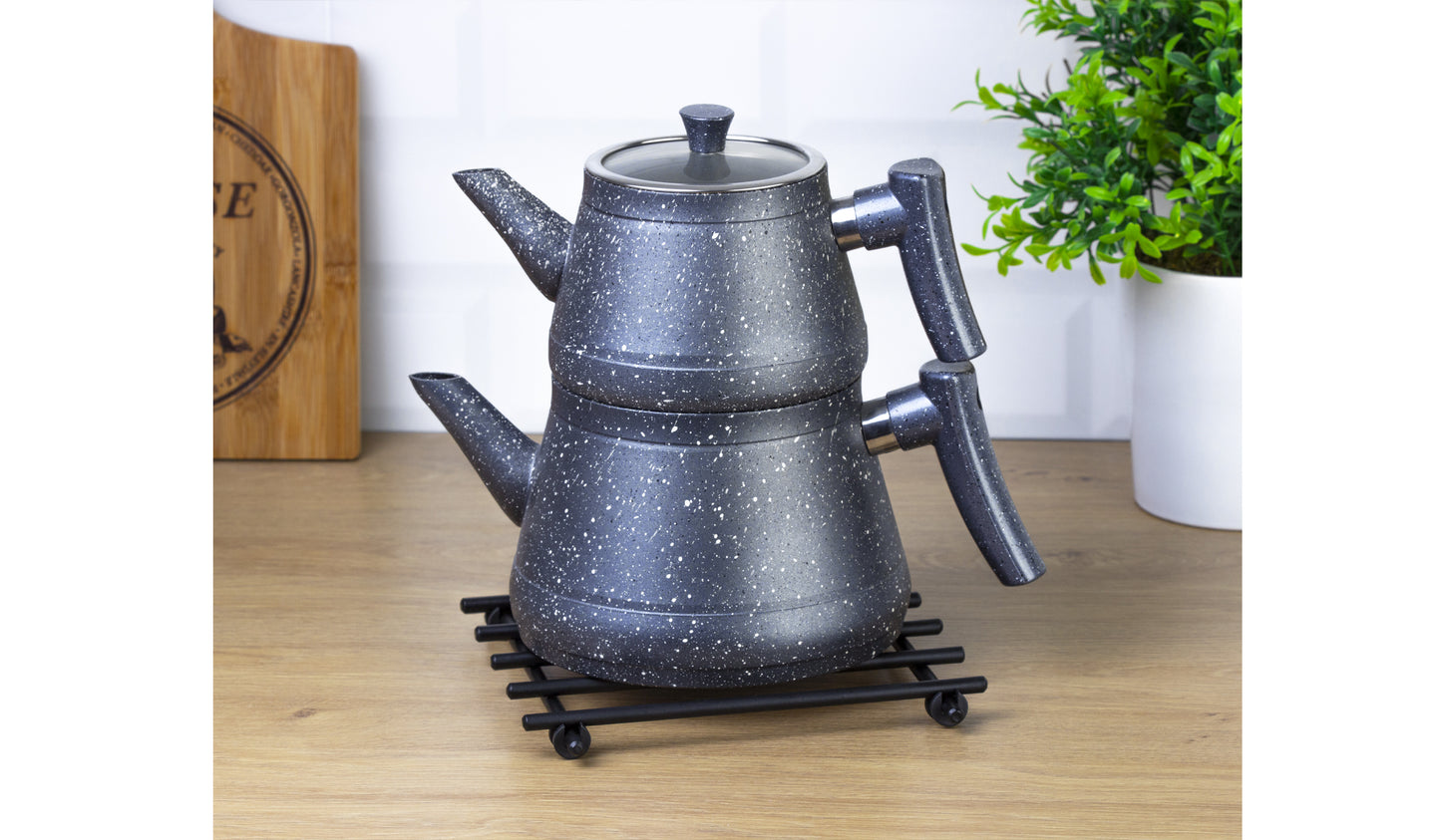 Square Trivet Blk