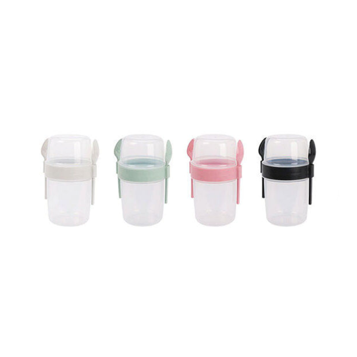 Salad Cup wCutlery 4asst