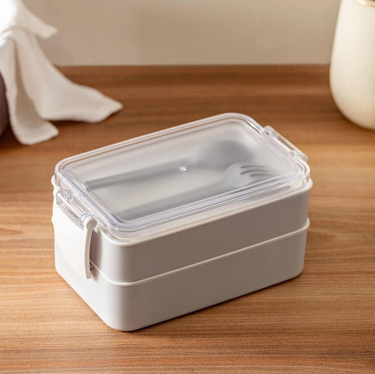 EH Lunchbox wCutlery 4Asst Clrs