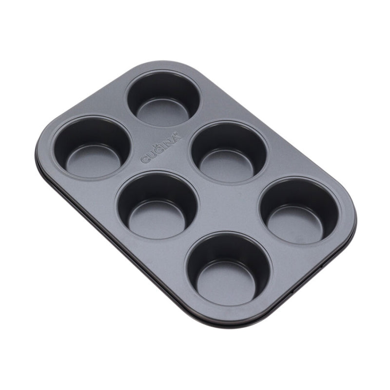 Muffin Pan Staal 6 Cup