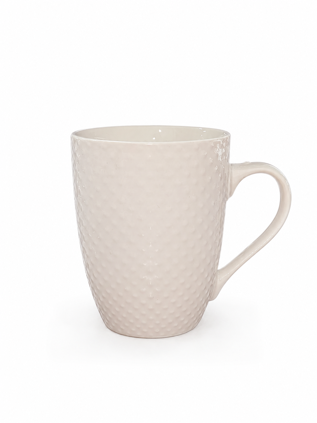 Ceramics Mug Wht Textured 12oz