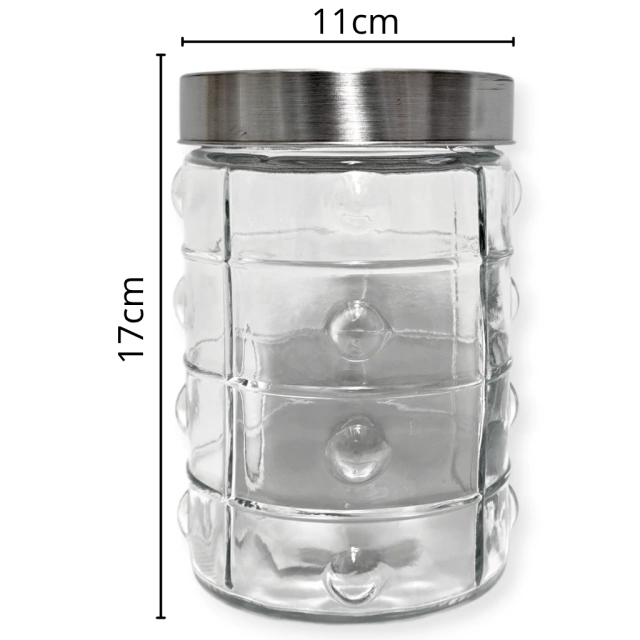 Glass Canister Jar 1267ml