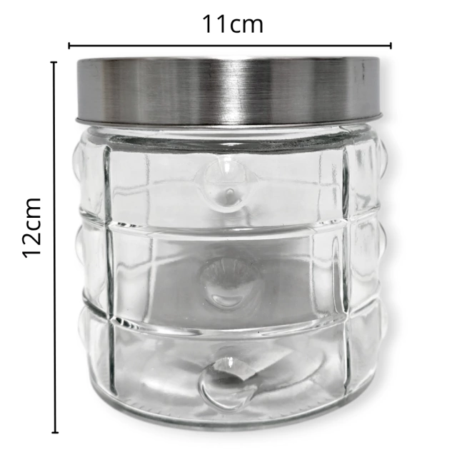 Glass Canister Jar 871ml