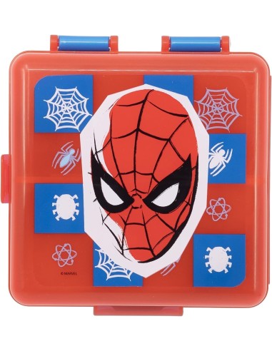 Spiderman Mlt Comp Sandwich Bx