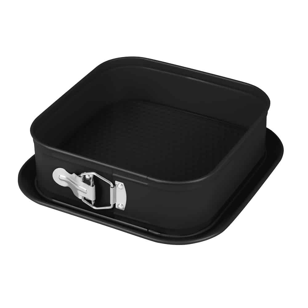 BH Springform Sq 28X28 Mt Blk
