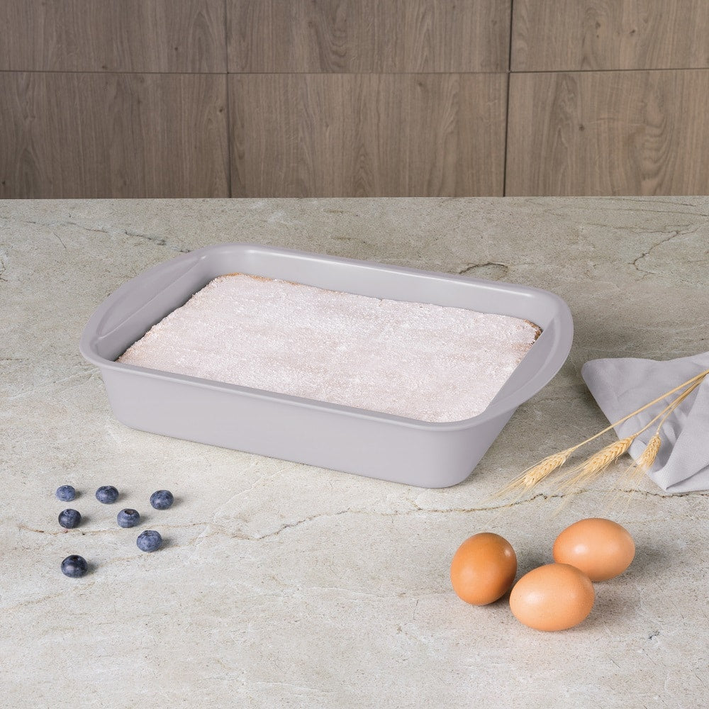 BH Roaster Oblng 35X27 Taupe