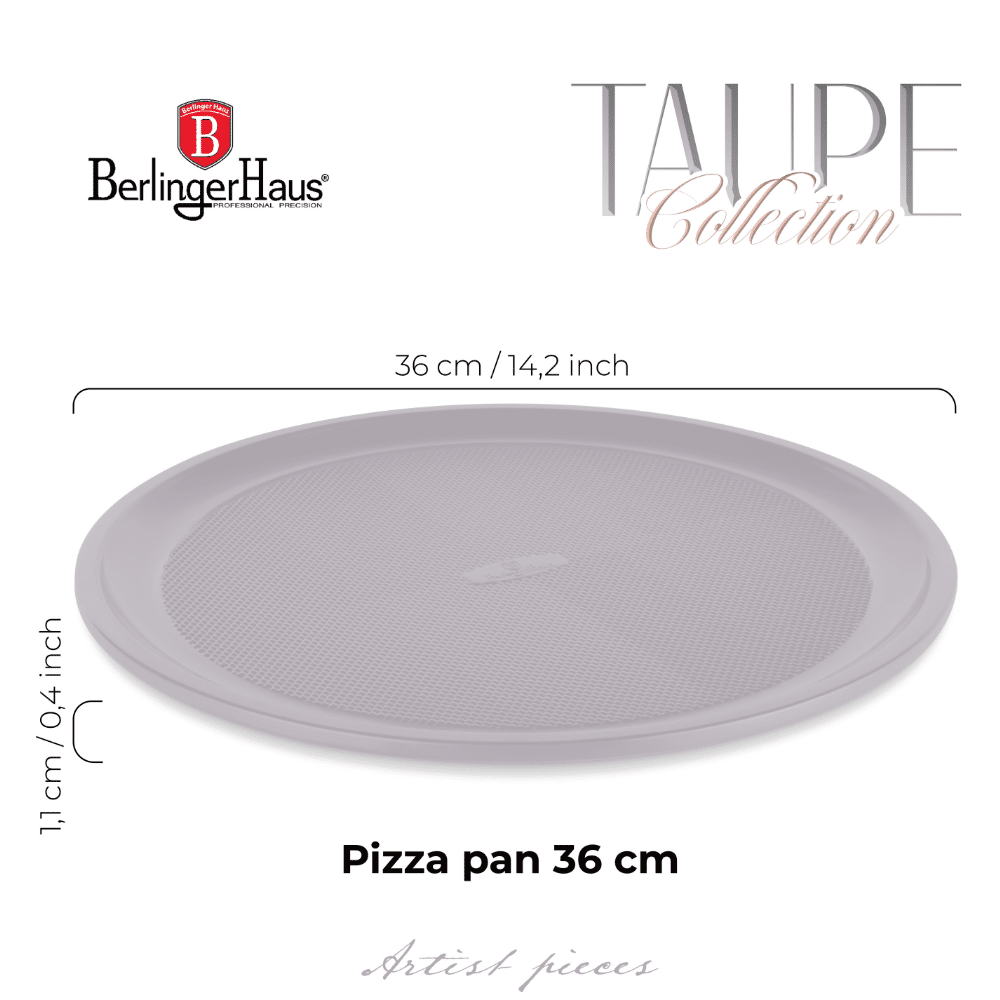BH Pizza Pan 36cm Taupe
