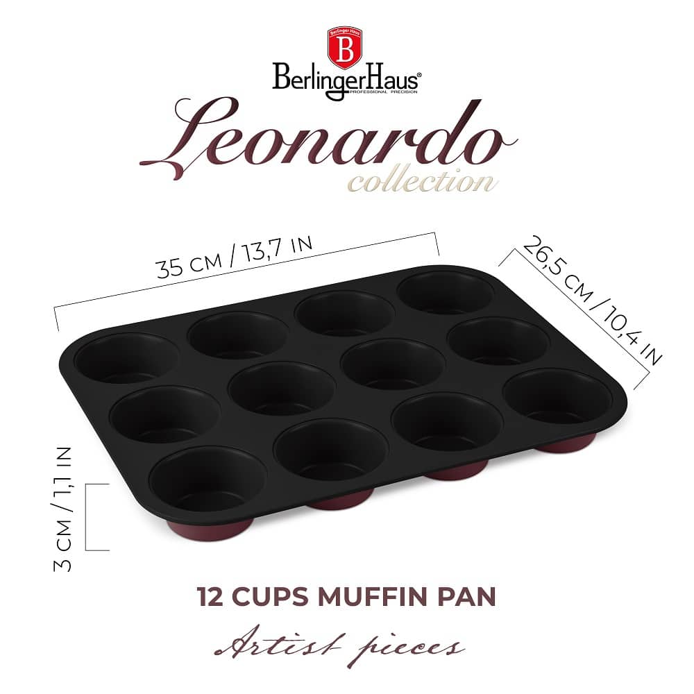 BH Muffin Pan 12pcs Leonardo
