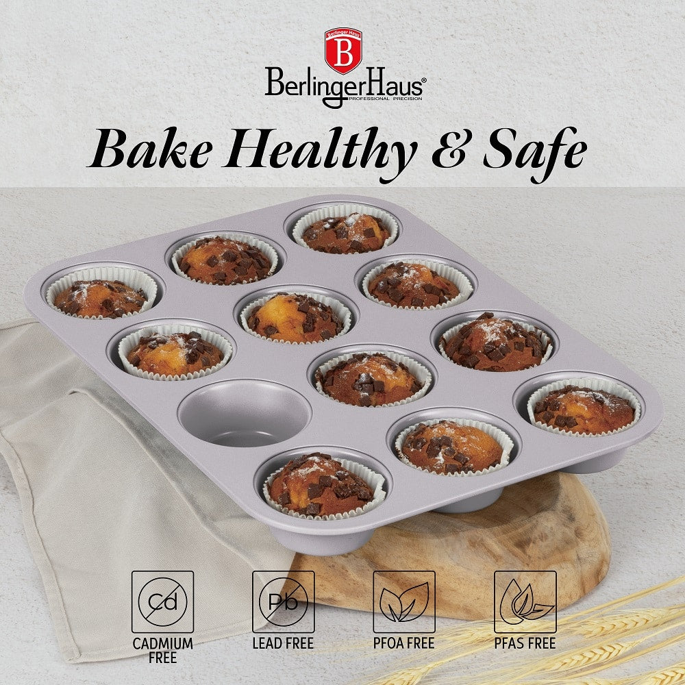 BH Muffin Pan 12pcs Taupe