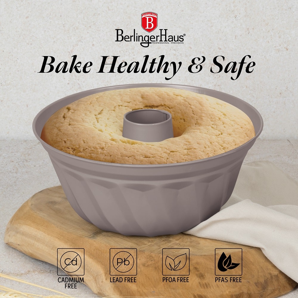 BH Bundt Pan 25cm Taupe Coll